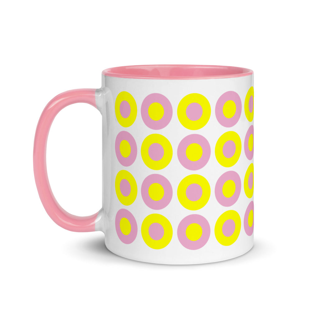 Pink & Yellow Chromadot Mug