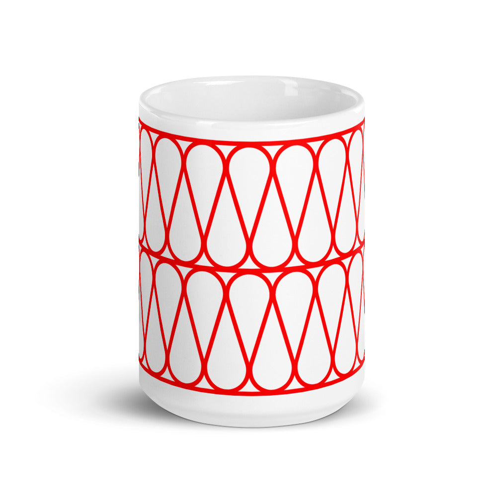Insulation Red Hatch Mug