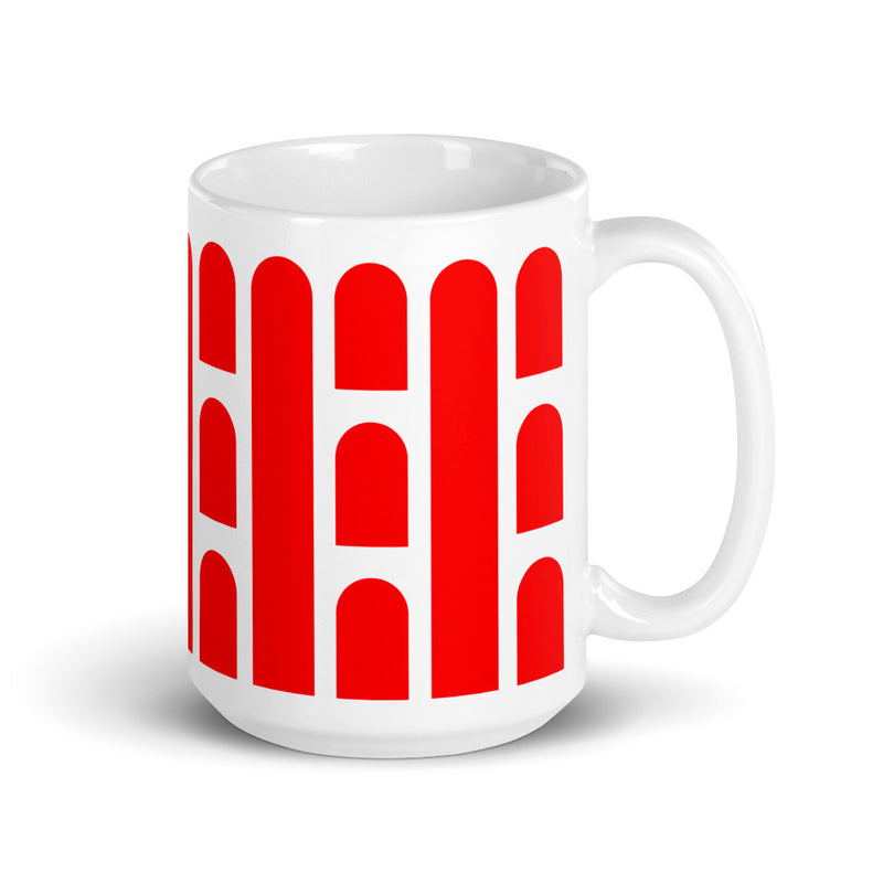Red Palatine Mug