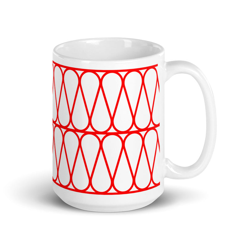 Insulation Red Hatch Mug