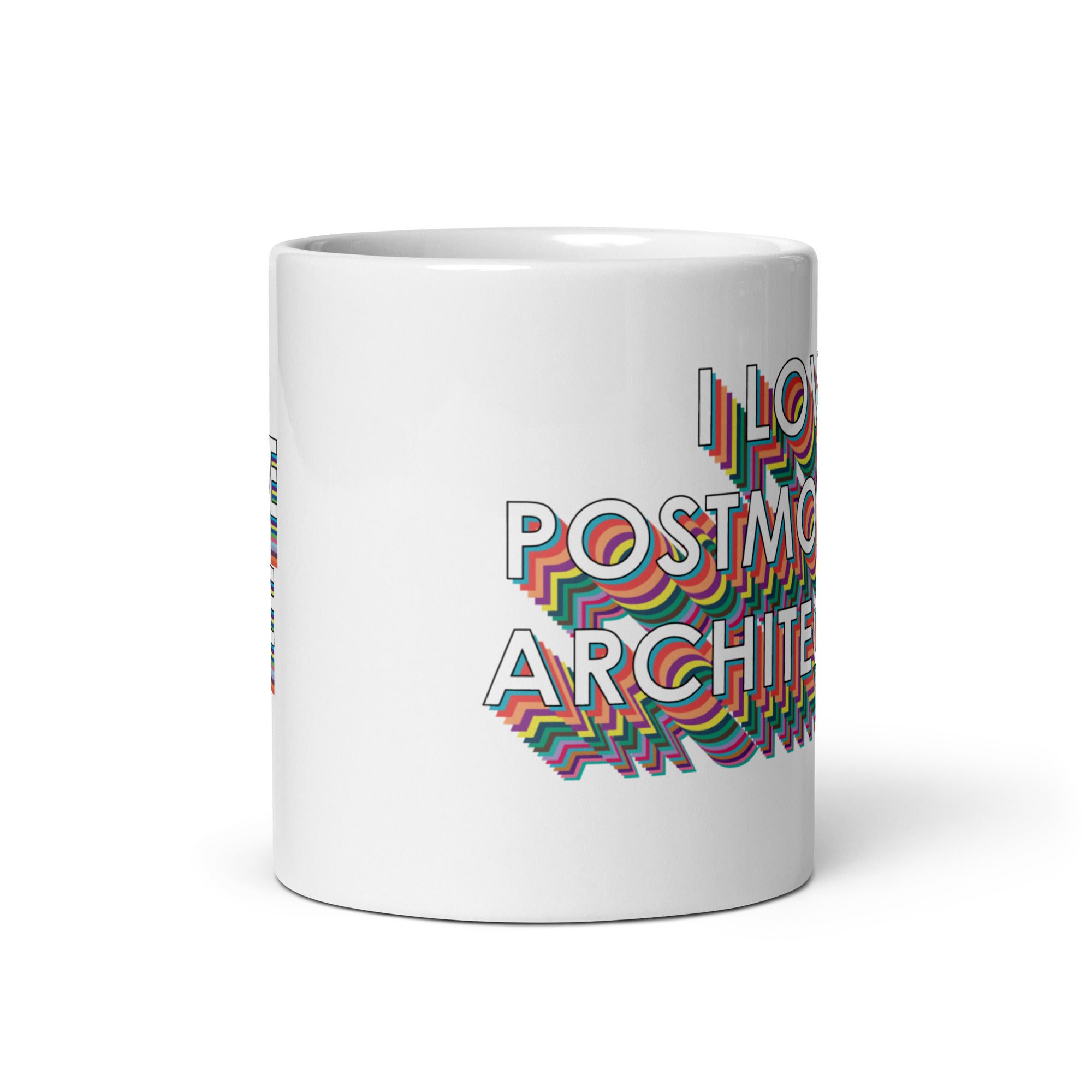 "I love Postmodern Architecture, Bite Me" Mug