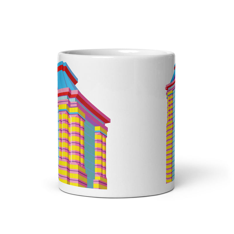 60 Wall Street Single View Colour Mug
