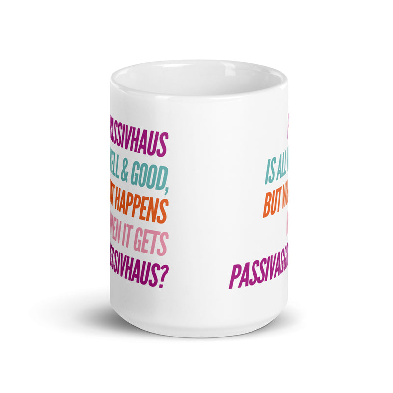 "Passivhaus is all Well and Good, but What Happens When it Gets Passivagrresivhaus?" Mug